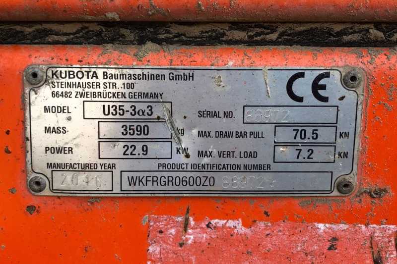 OmecoHub - Immagine KUBOTA U35-3a3